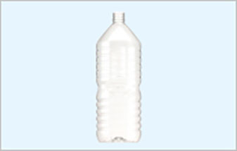 Shaped PET bottle