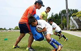 Holding sports workshops