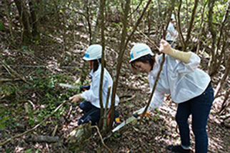 Volunteer Activity at Natural Water Sanctuary Hyogo Nishiwaki Monryuzan