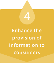 4 Enhance the provision of information to consumers