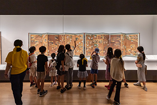 Interactive art appreciation program