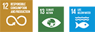 Related SDGs 12 13 14