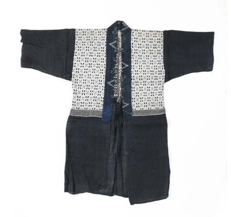 Kimono with Higashi (east) Kogin Sashi