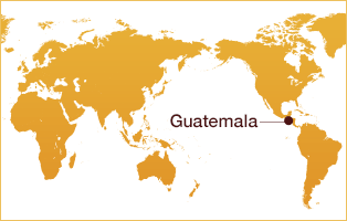 Map of Guatemala locations