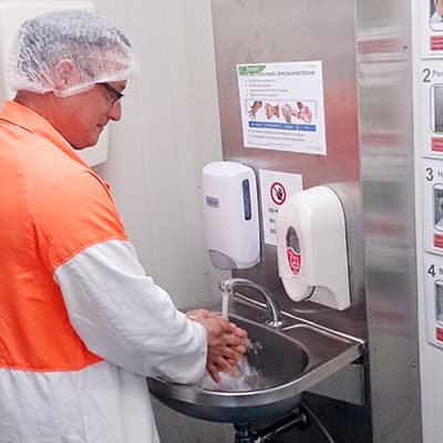 Hygiene management at the factory1