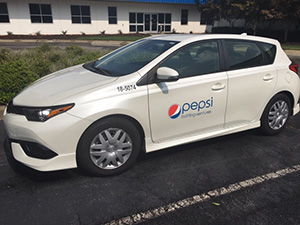 Photo of a hybrid sedan
