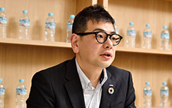 Photo of Section Manager, Sustainability Management Division Harumichi Seta
