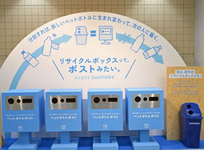 Plastic bottle post