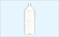 Molded PET bottle