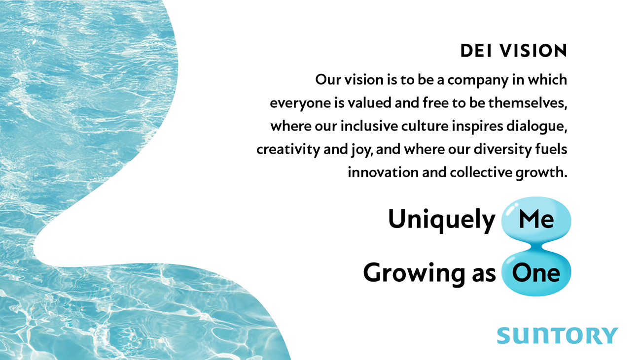 DEI Vision Our vision is to be a company in which everyone is valued and free to be themselves, where our inclusive culture inspires dialogue, creativity and joy, and where our diversity fuels innovation and collective growth. Uniquely me. Growing as one.
